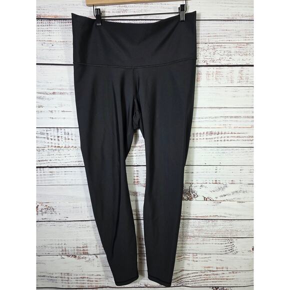 Old Navy Active Powersoft Extra High-Rise Leggings Black XL Go-Dry Athletic - Picture 1 of 5